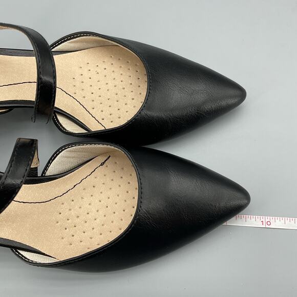NEW Lifestride Minimalist Women’s Slingback Pumps Black Size 6M - Picture 7 of 10